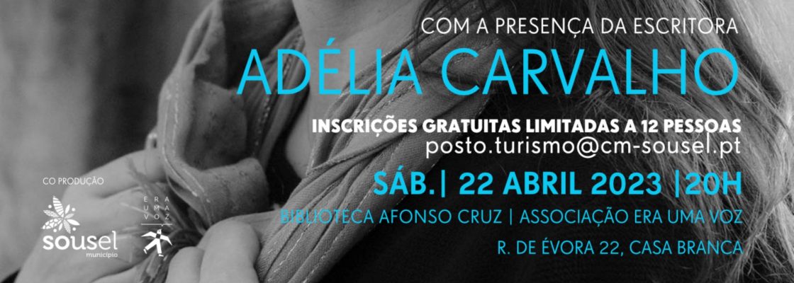 Jantar Literário com Adélia Carvalho