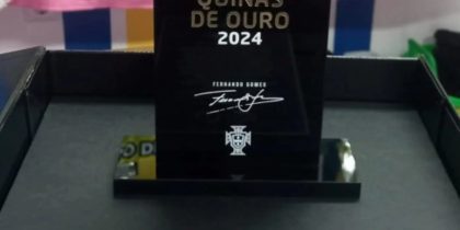 UDCS distinguida com Quinas de Ouro 2024 da Federação Portuguesa de Futebol