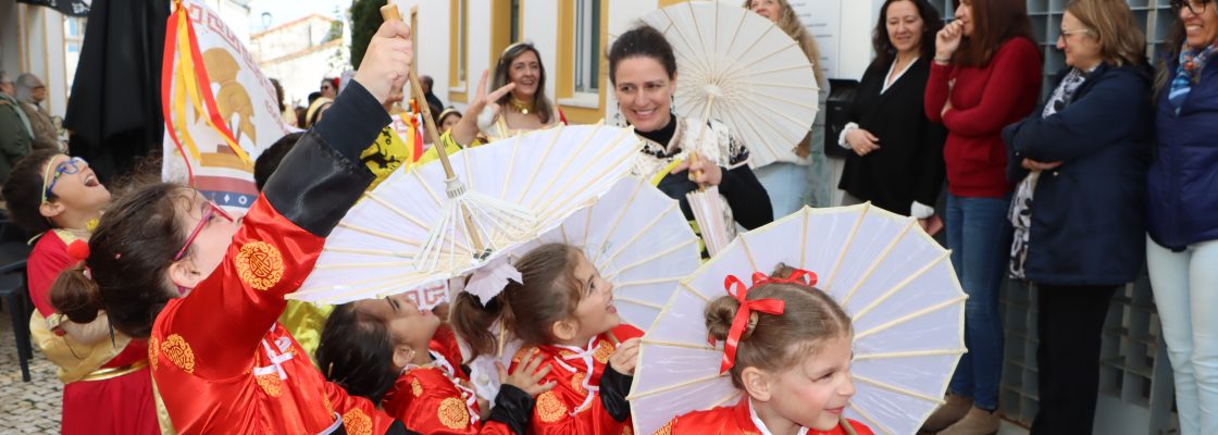 Corso escolar de Carnaval em Sousel com folia e animação