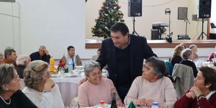 Espírito de afeto e partilha marcou o almoço de Natal de Santo Amaro
