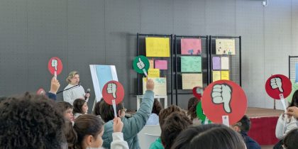 Crianças debatem alterações climáticas em “Teatro Legislativo”